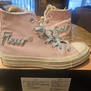 Golf Le Fleur Pink High-Top Converse Chuck 70